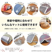 Sanko サンコー ズレない 安心 滑り止めテープ カーペット マット 用 3cm×3m おくだけ吸着 日本製 KD-32