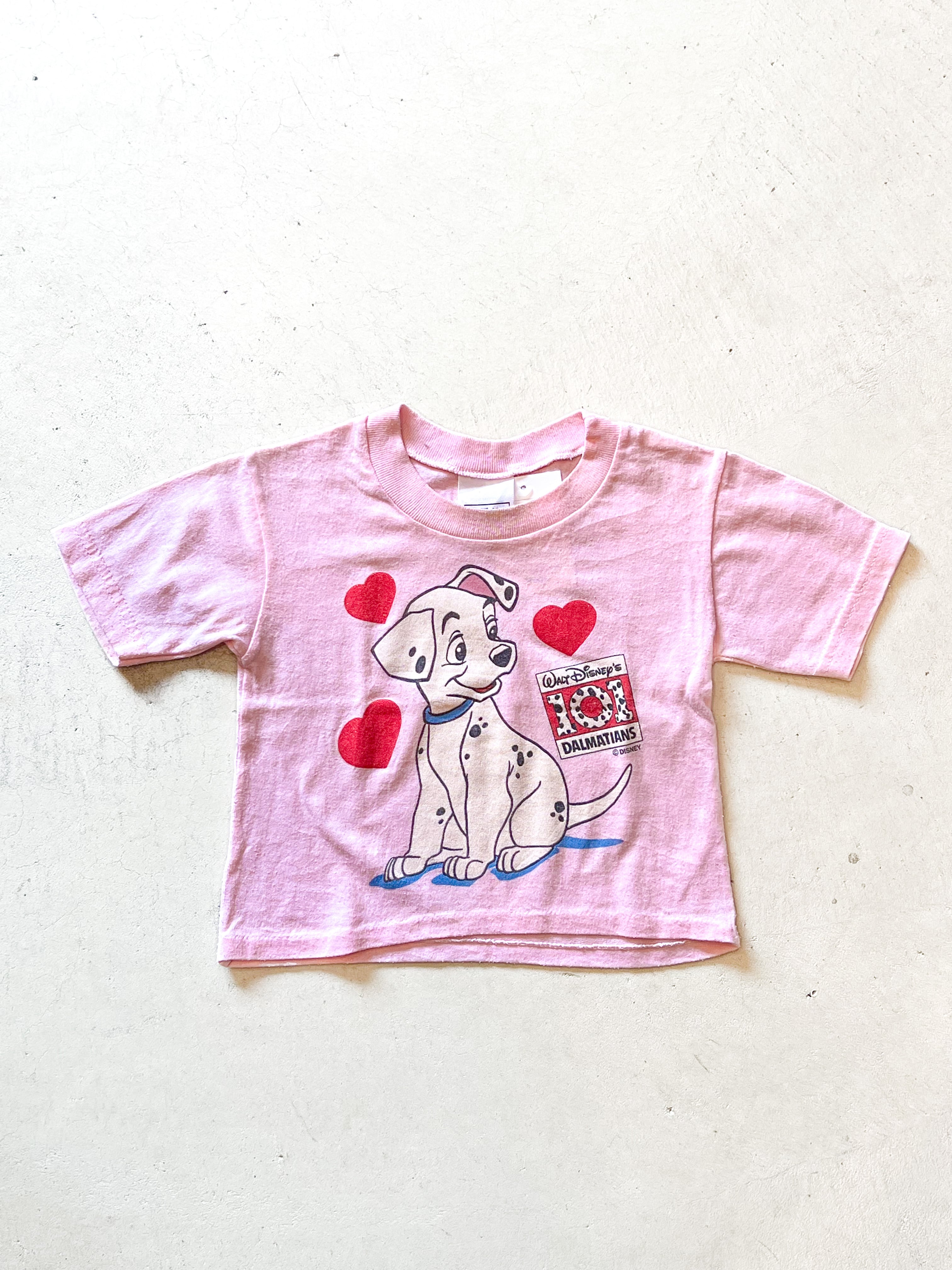 【95cm】VINTAGE 90'S ディズニー 101匹わんちゃん 半袖Tシャツ【9875】