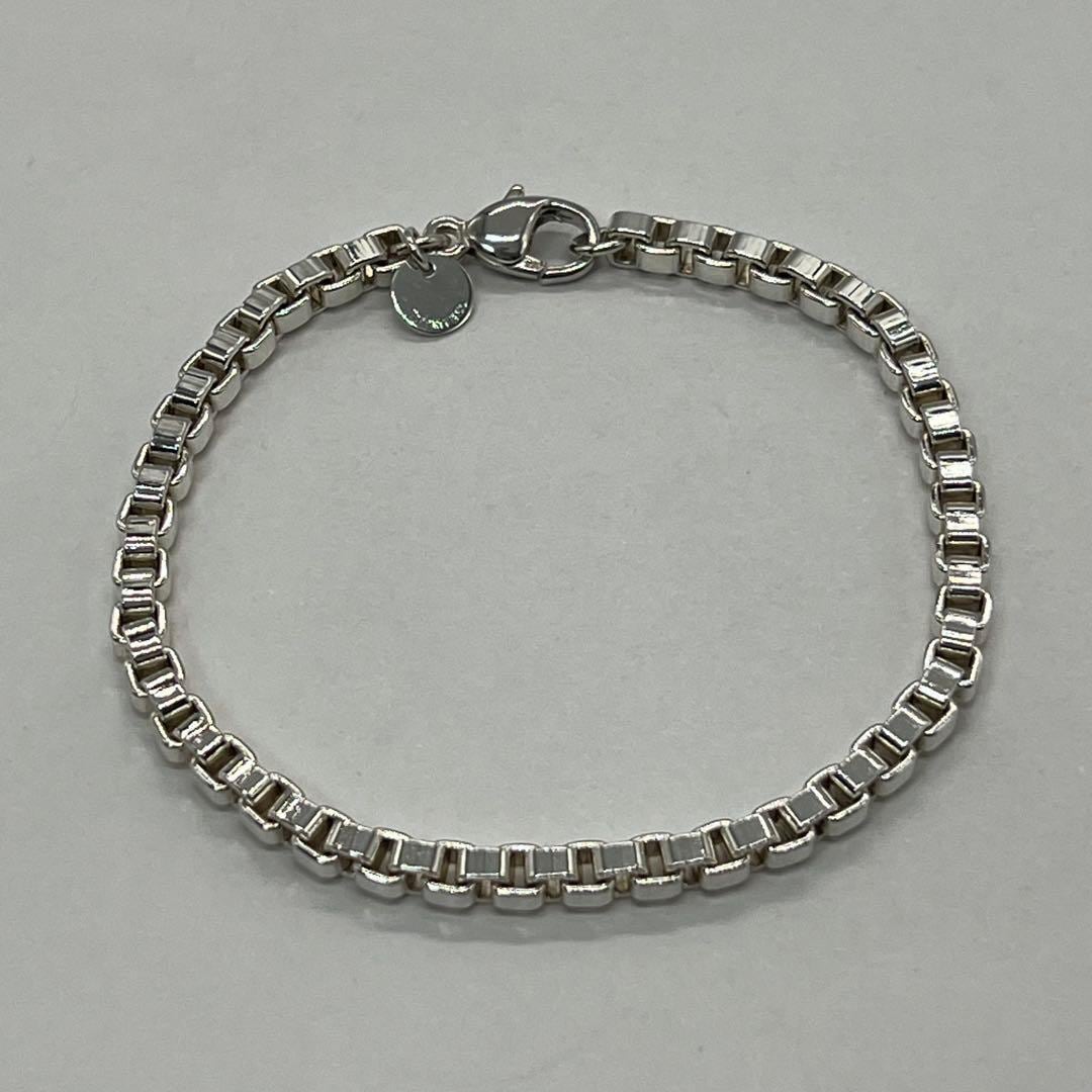 ティファニー TIFFANY ベネチアンチェーン ブレスレット SV925