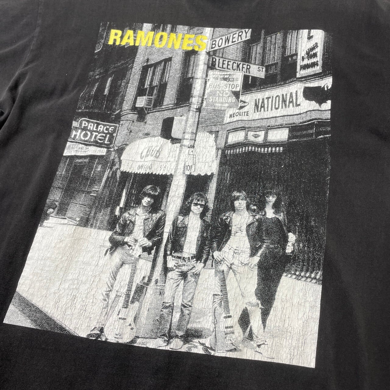 00年代 【極希少】RAMONES グラフィックプリント Tシャツ バンT 