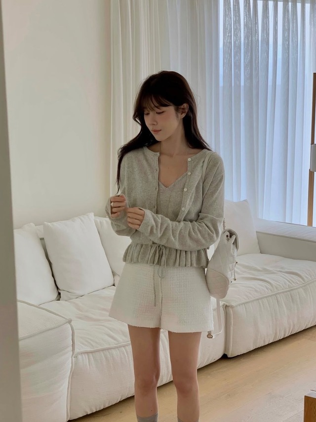 (予約) miel / Edition cardigan 4color