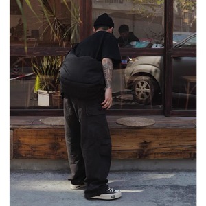 Back logo crew neck T-shirt 0534