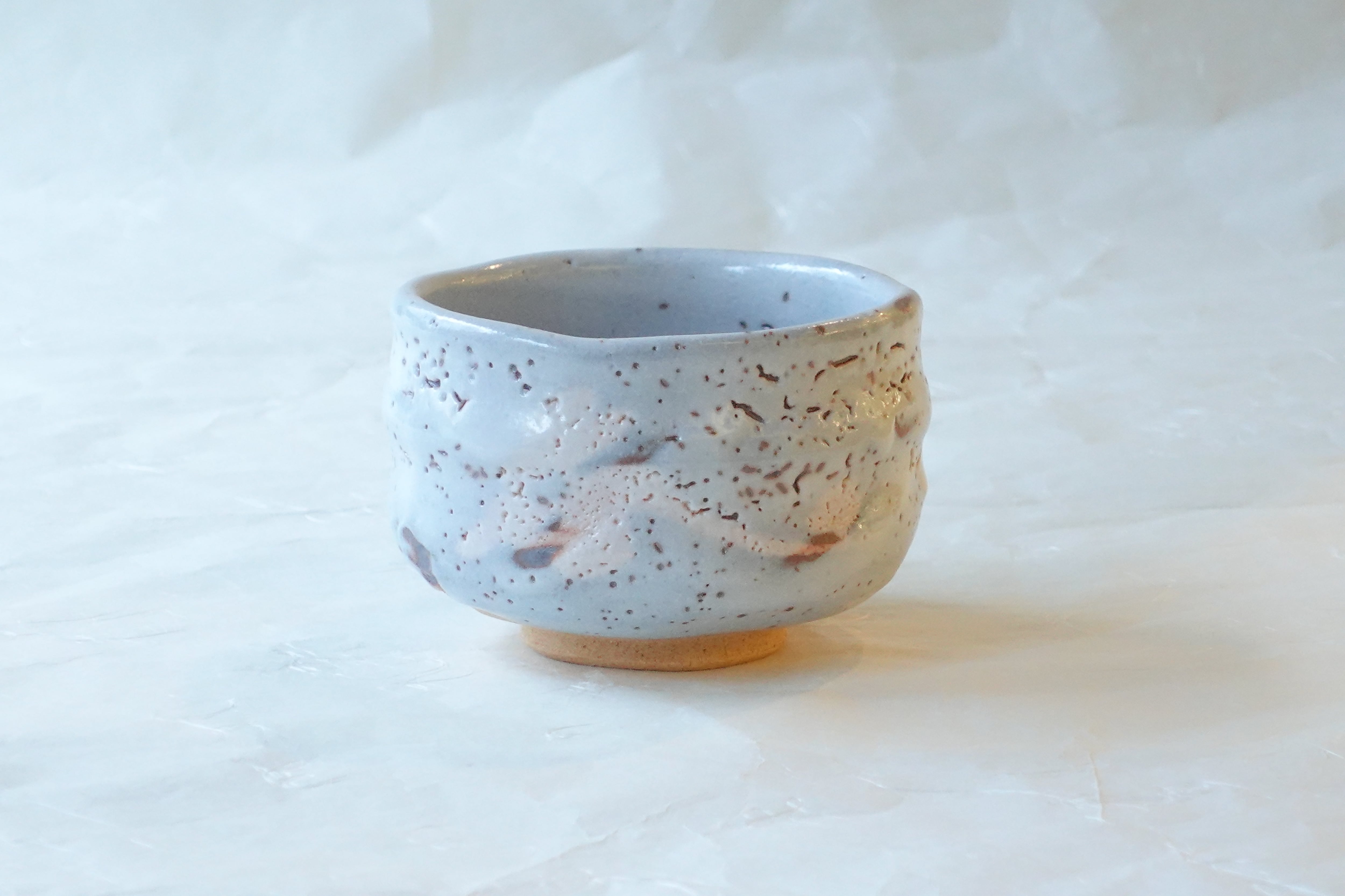 美濃焼 加藤秀山 作 鼠志野 抹茶碗 | 小林漆陶 美濃焼 加藤秀山 作 鼠志野 抹茶碗 | 小林漆陶