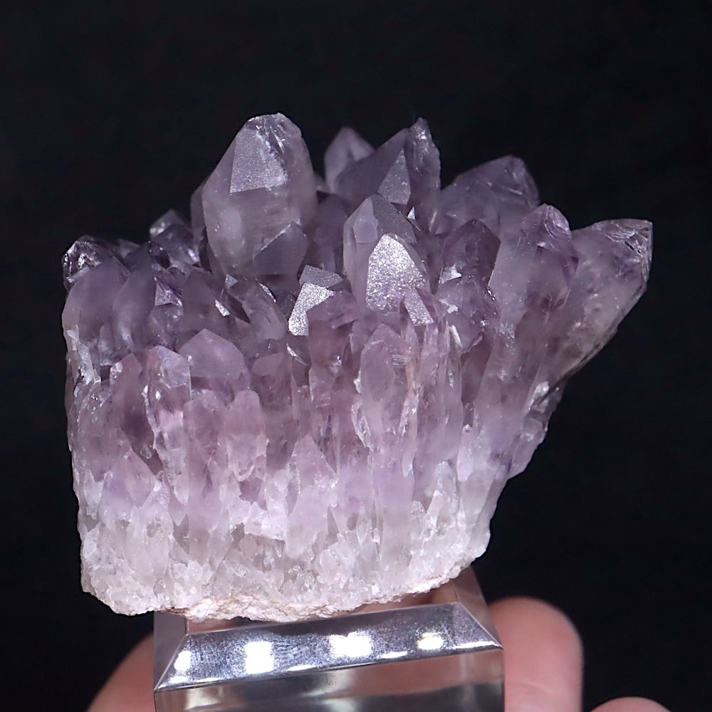 天使・神の指紋！アメジスト 紫水晶 クォーツ クリスタル 水晶 86.4g