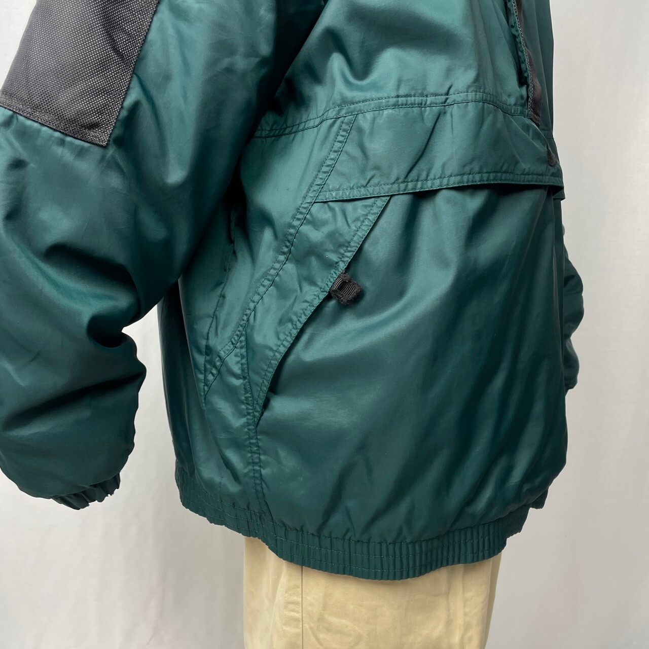 90~00年代 NIKE ナイキ 中綿プルオーバーナイロンジャケット ハーフ 