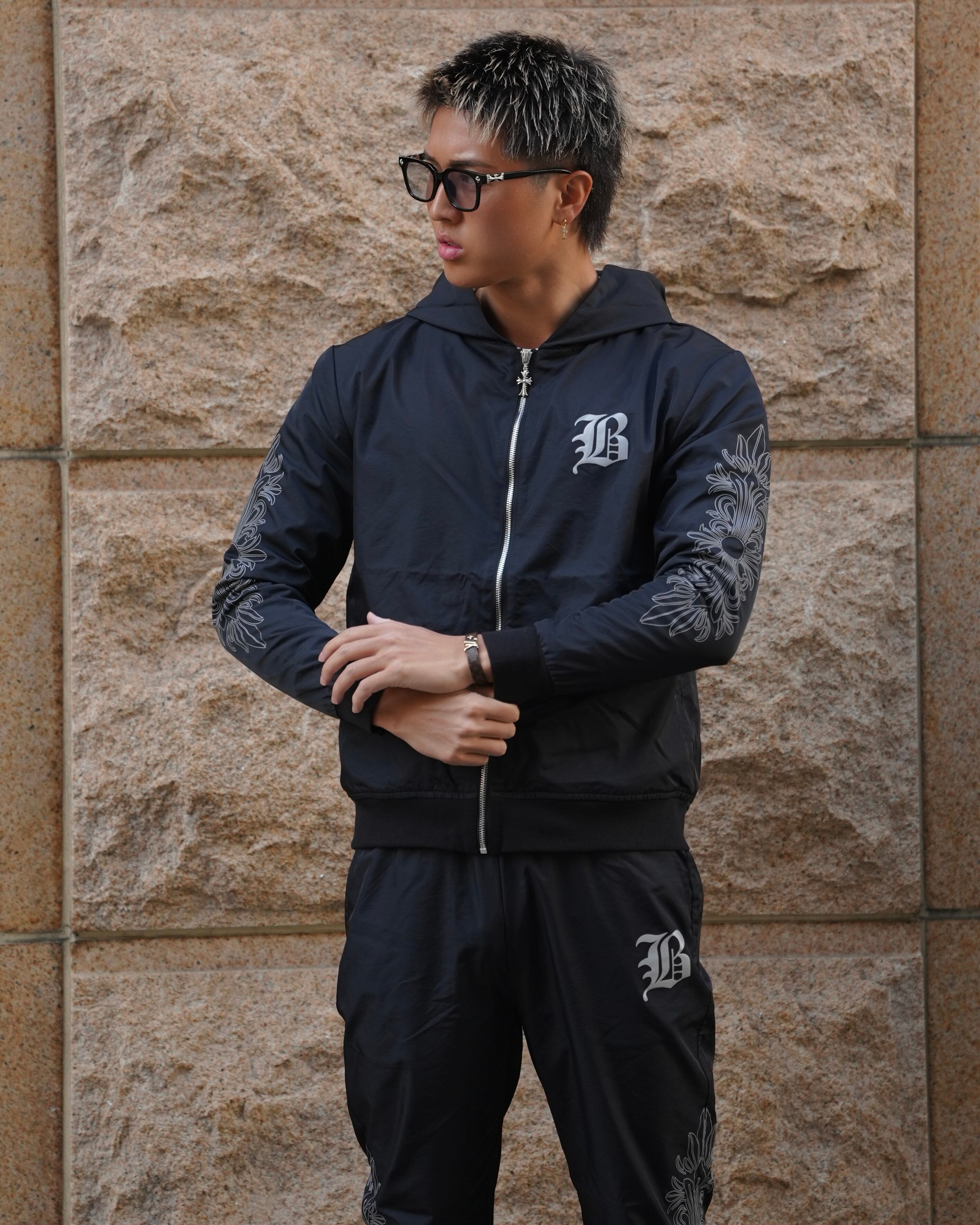 BELINDA REFLECTOR ZIP HOODIE【BB25040】 | BELINDA OFFICIAL
