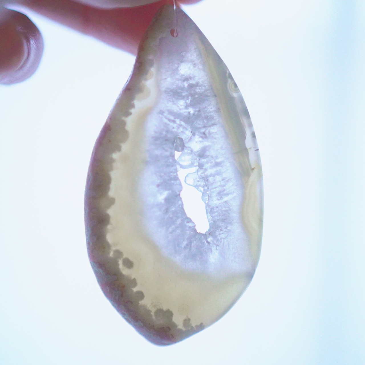 Oasis 02 - アゲートヒーリングチャイム / Agate Sun Catcher Wind Chime 296