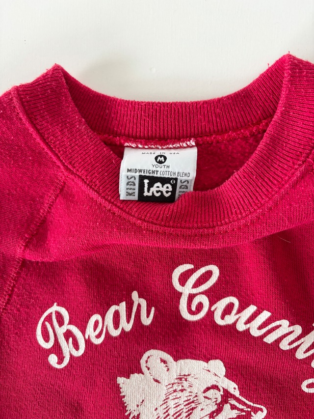 【6-8T相当・vintage】USA製 Bear スウェッ