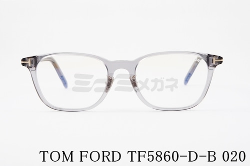 TOM FORD ブルーライトカット TF5860-D-B ECO 020 ウエリントン メンズ レディース 眼鏡 おしゃれ アジアンフィット メガネ トムフォード