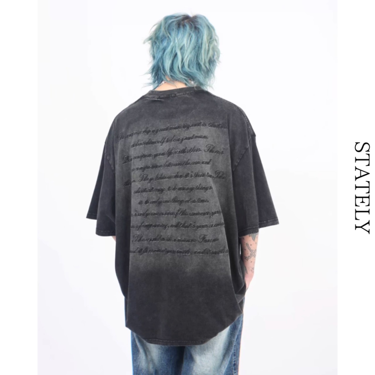 Shadow Script Tee_T264・画像5