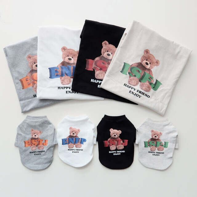 《予約》HD0002 ENFP bear T shirt(人用)