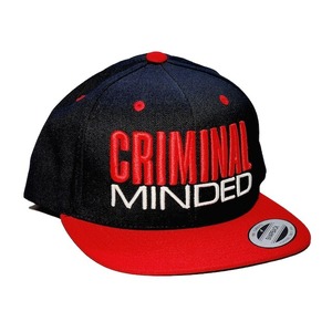 DISSIZIT / Criminal Minded Yupoong Snapback Cap / Black/Red