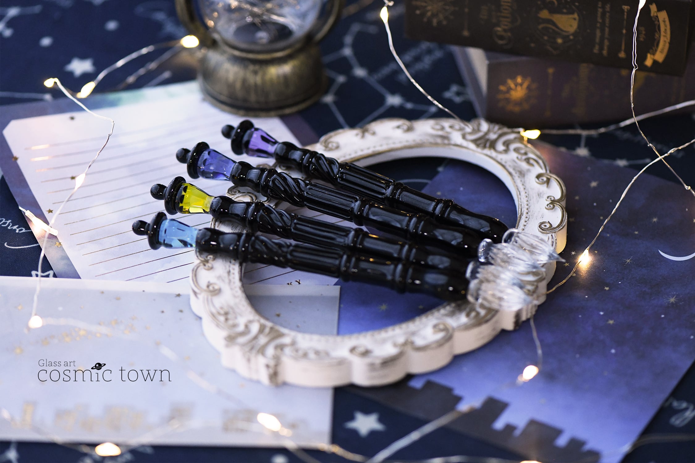 【新品未開封】　 街灯ガラスペン ボロシリケイト cosmic town 街灯ガラスペン / ボロシリケイト【cosmic town】1123-1 | cosmic town