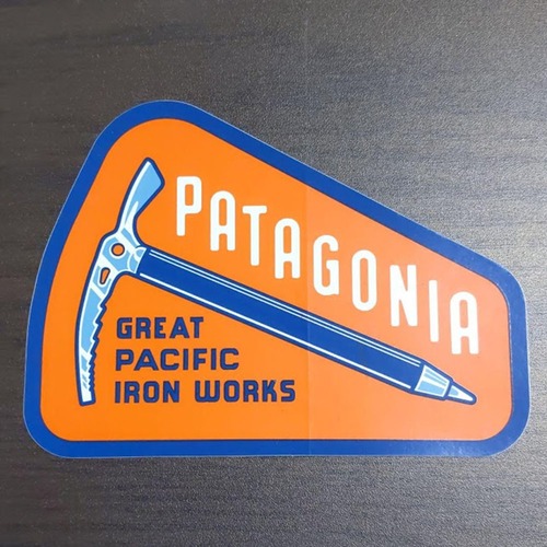 【pa-90】patagonia sticker パタゴニア ステッカー Alpine Axmen アルパインアックスメン