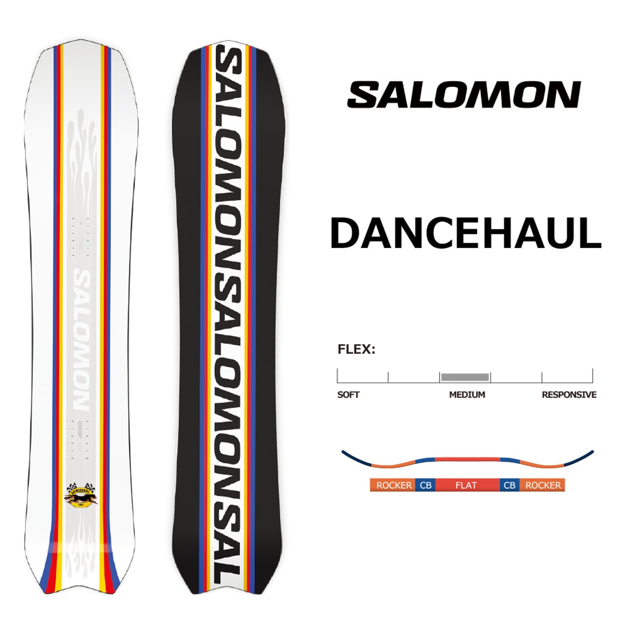 22-23 サロモン ダンスホール　メンズスノーボード 157cm