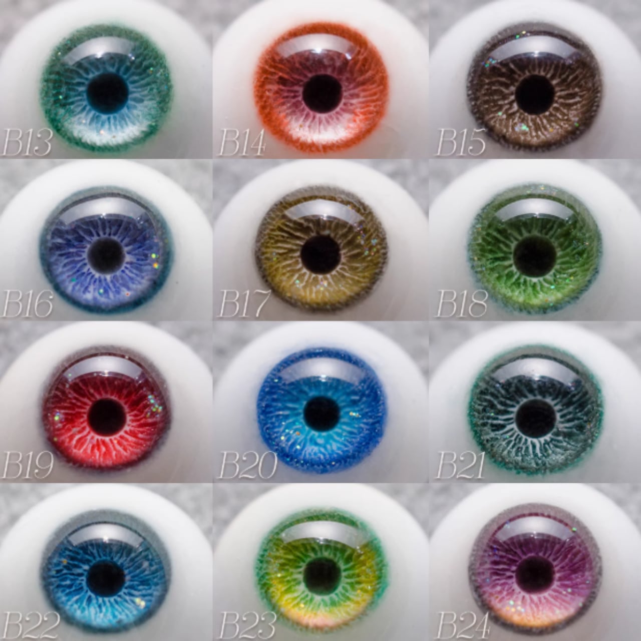 デカールアイ ドールアイ 3点 22mm 16mm 14mm 【公式通販】