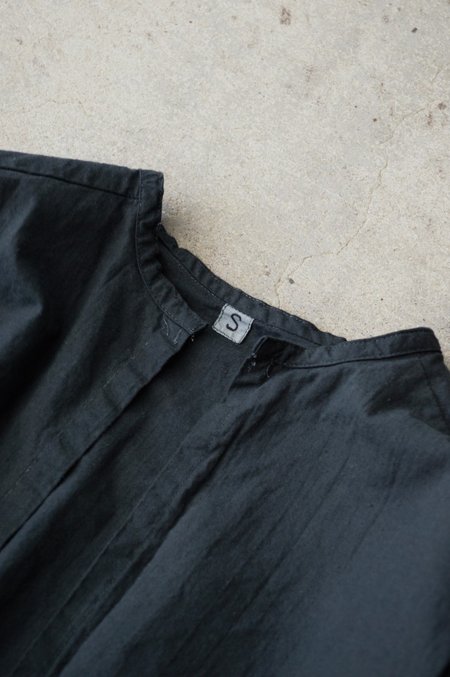 VENTITANK PROJECT CZECH SLOVAKIA 1970's SARGICAL HANTEN COSTOM SHIRT DYED BLACK DEAD STOCK チェコスロバキア サージカルハンテンシャツ
