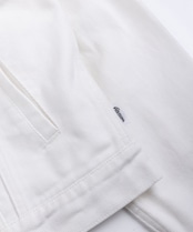 【#Re:room】 WHITE DENIM BIG JACKET［REJ121］