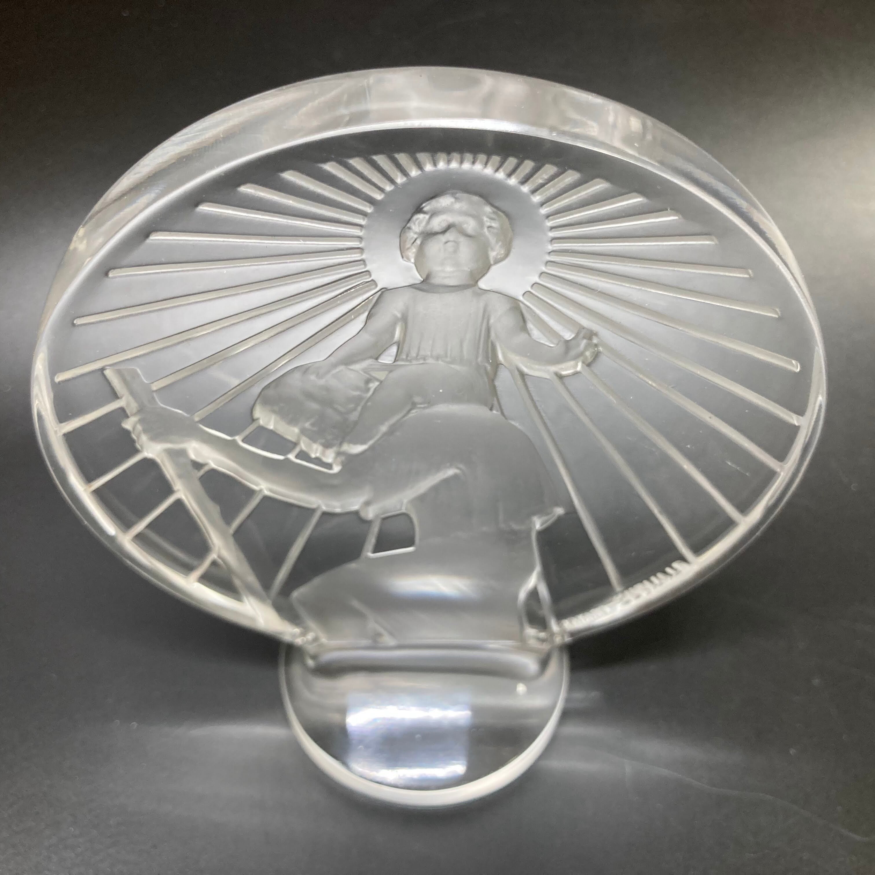 R.LALIQUE ルネ・ラリック カーマスコット「Saint Christopher」セント