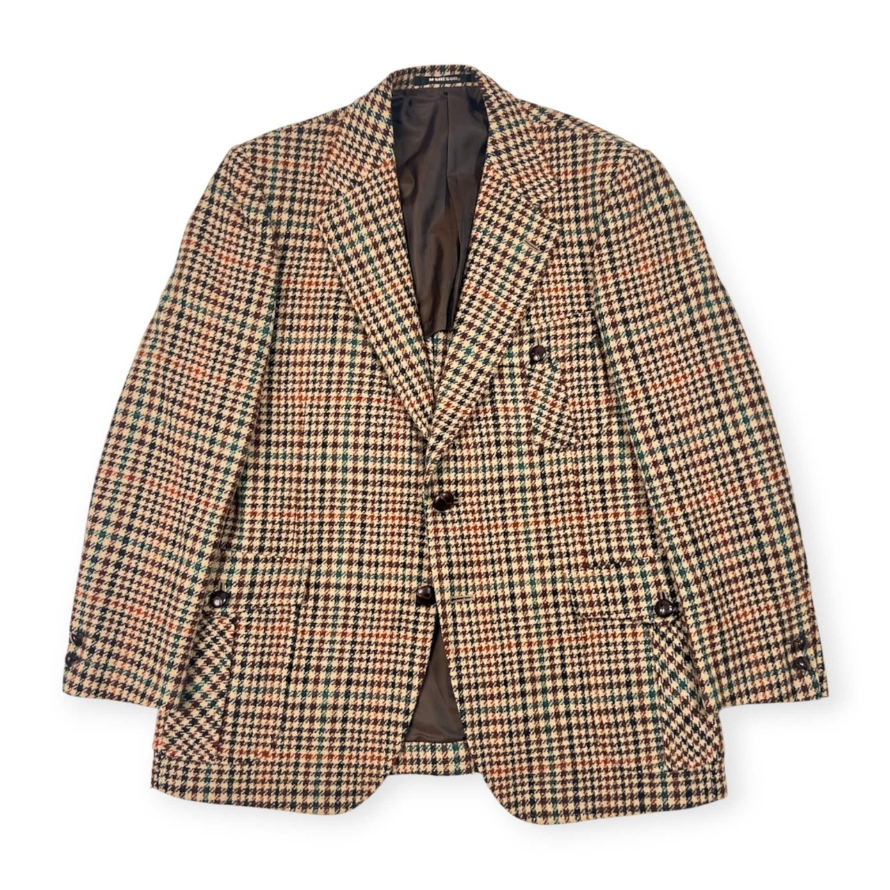 90s McGREGOR マックレガー 千鳥柄 くるみボタン 2B テーラードジャケット M/メンズ ビンテージ