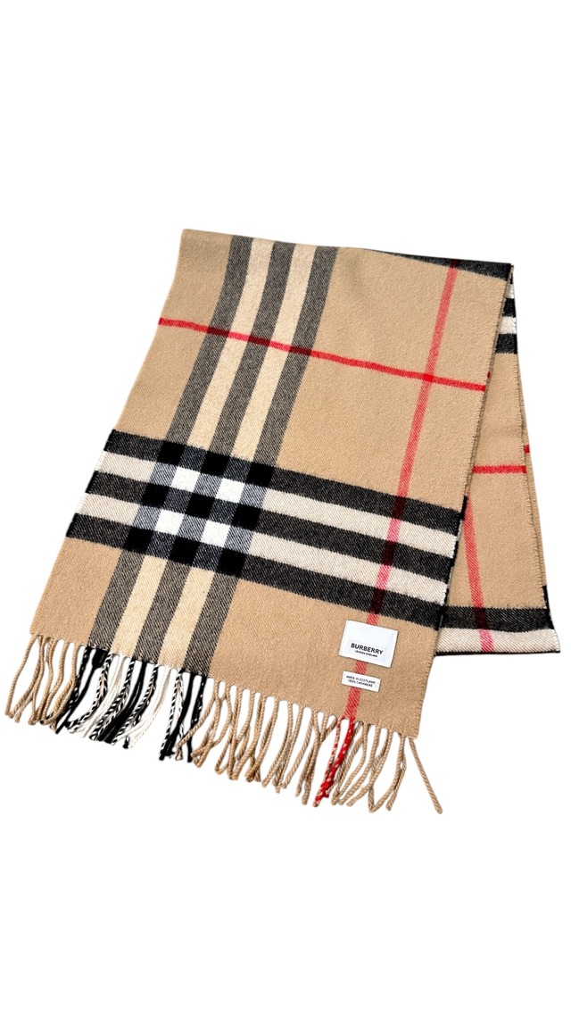 Burberry バーバリー ノバチェック カシミヤマフラー 27459-202610