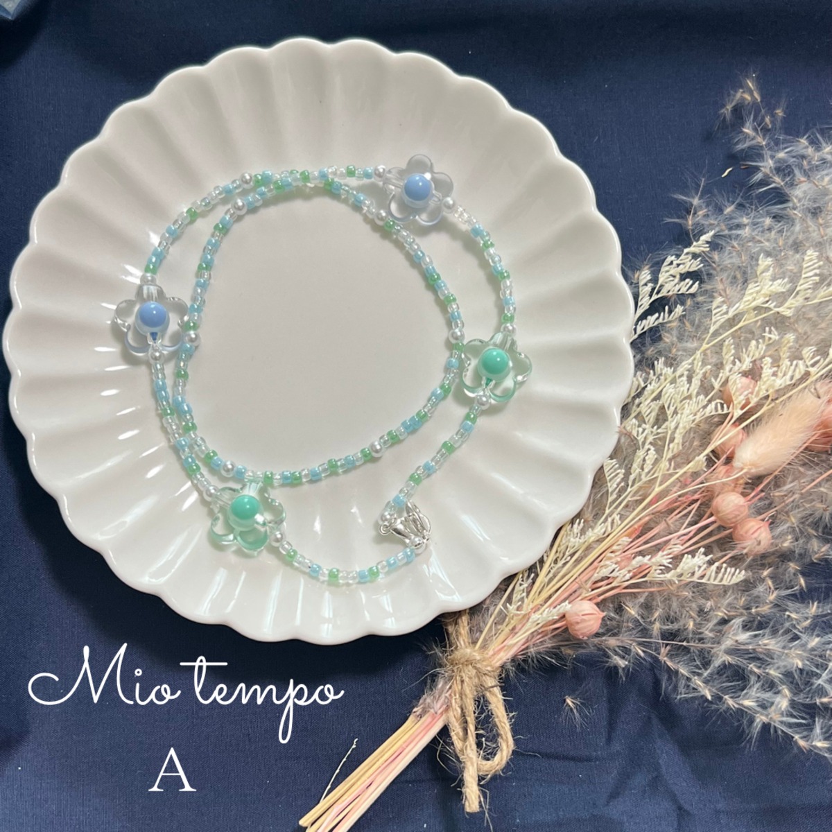 子供用 ビーズ マスク・メガネチェーン【全9種】オーダー可 | Mio tempo