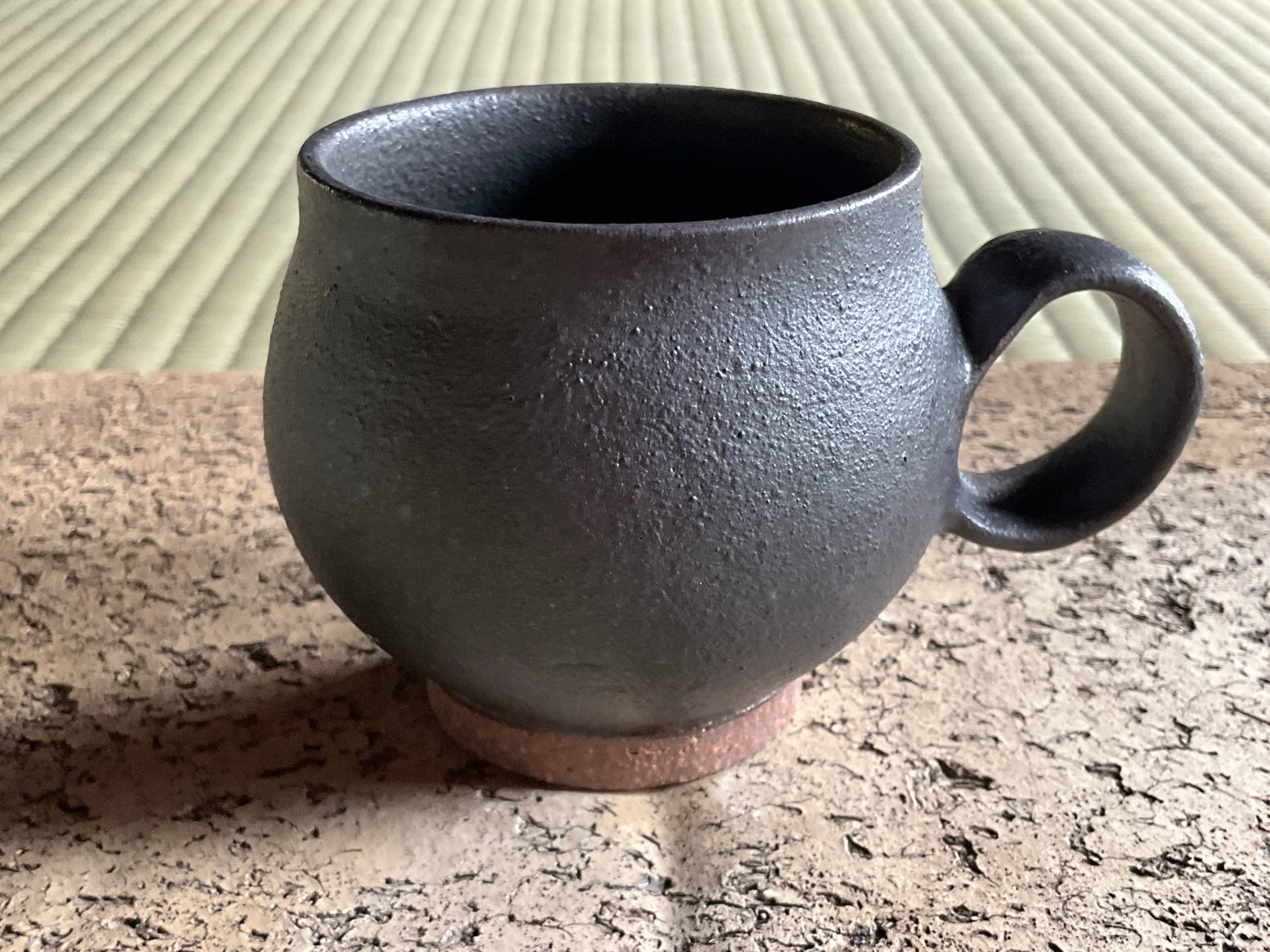 丸マグカップ小 泥彩