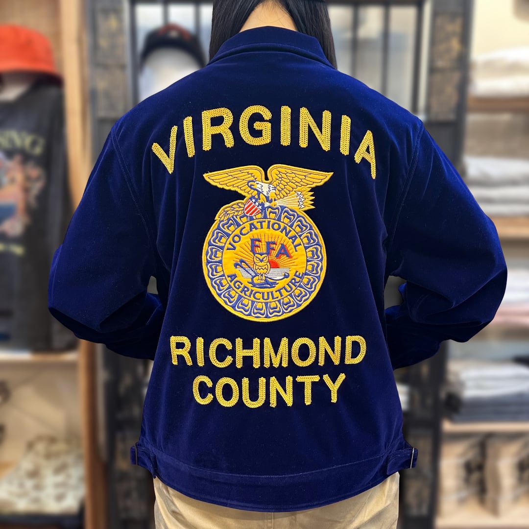 HOUSTON woman/ヒューストン ウーマン 5035W VELVETEEN FFA JACKET