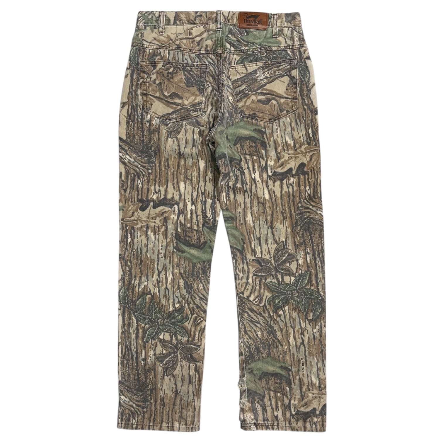 90's USA製 Duxbak Realtree Camo 5Pocket Pants W34 / ダックスバック
