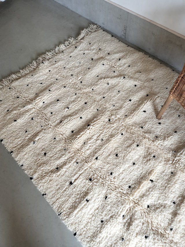 Morrocan rug  Beni Ourain No.818