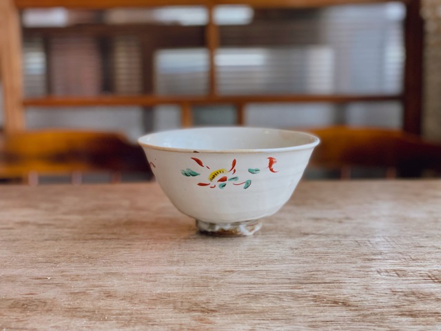 砥部焼/中田窯/5寸丼（化粧掛上絵） | うつわと道具 うわのそら