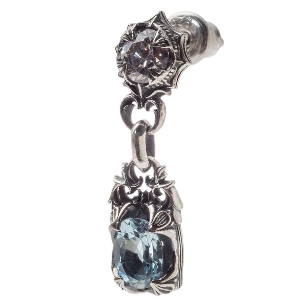 限定誕生石シリアル入り】カスタムオーダー/ポセイドンピアス 片耳分