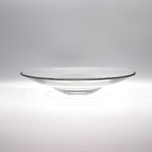 ガラス花器・水盤型・フラワーベース・No.221025-09・梱包サイズ100