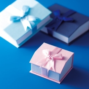 アクセサリー紙箱ピアス・リング・ペンダント兼用Lサイズ ブック式ワンタッチラッピングリボン付き 20個入り BS-306-REP アクセサリー紙箱ピアス・リング・ペンダント兼用Lサイズ ブック式ワンタッチラッピングリボン付き 20個入り BS-306-REP