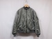 LENO “ UNISEX  MA-1 JACKET “SAGE GREEN