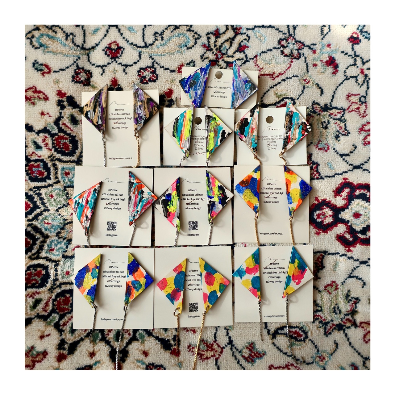 [Earrings]冬が好きな魔法使い