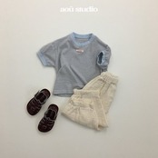 【取寄/韓国直送】aou studio 26/SM ミニストライプTシャツ|夏服|韓国子供服