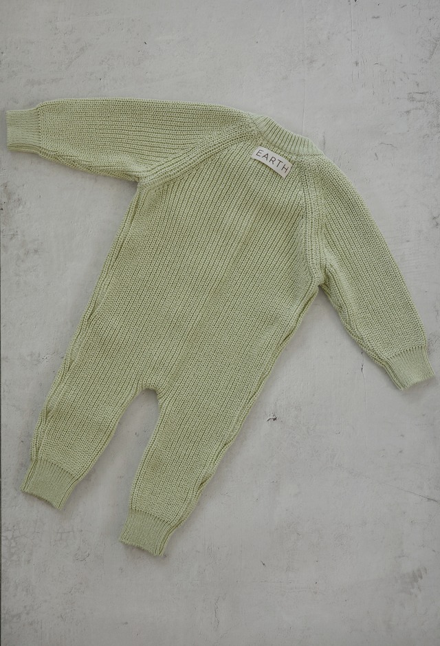 《予約》EARTH THE ARCHIVE / Button knit jumpsuit (3color)