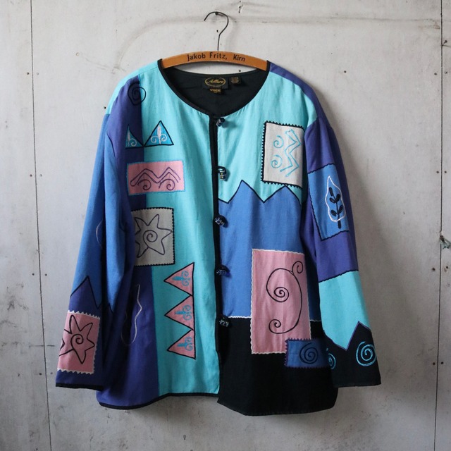 90’s Allure Embroidered Patchwork Jacket (India)