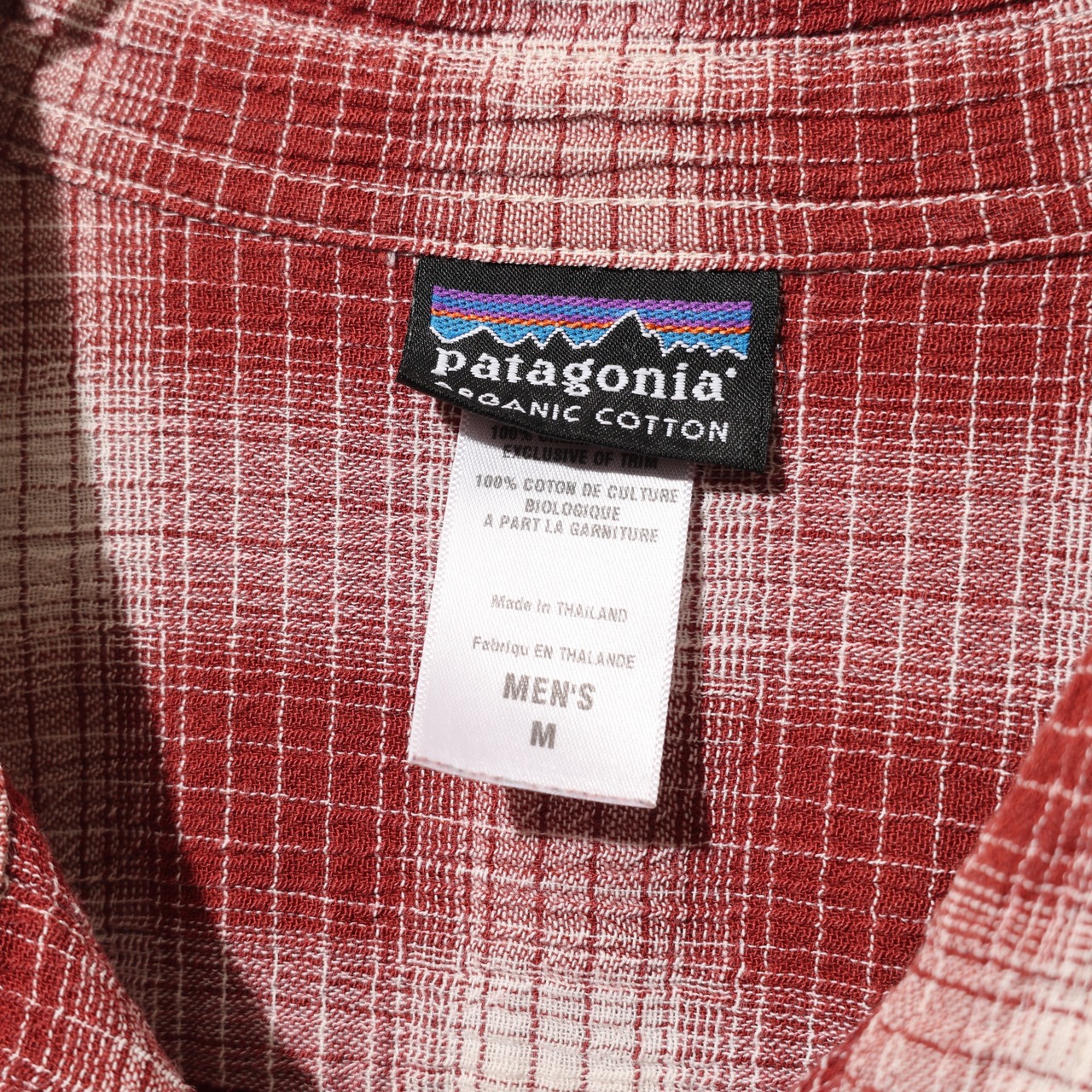 極美品 M 11年 ボルドー A/C Yarn Dyed Shirt Patagonia ACシャツ ヤーンダイ パタゴニア