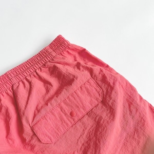 BIWAKO CITY / NYLON SHORTS / CORAL