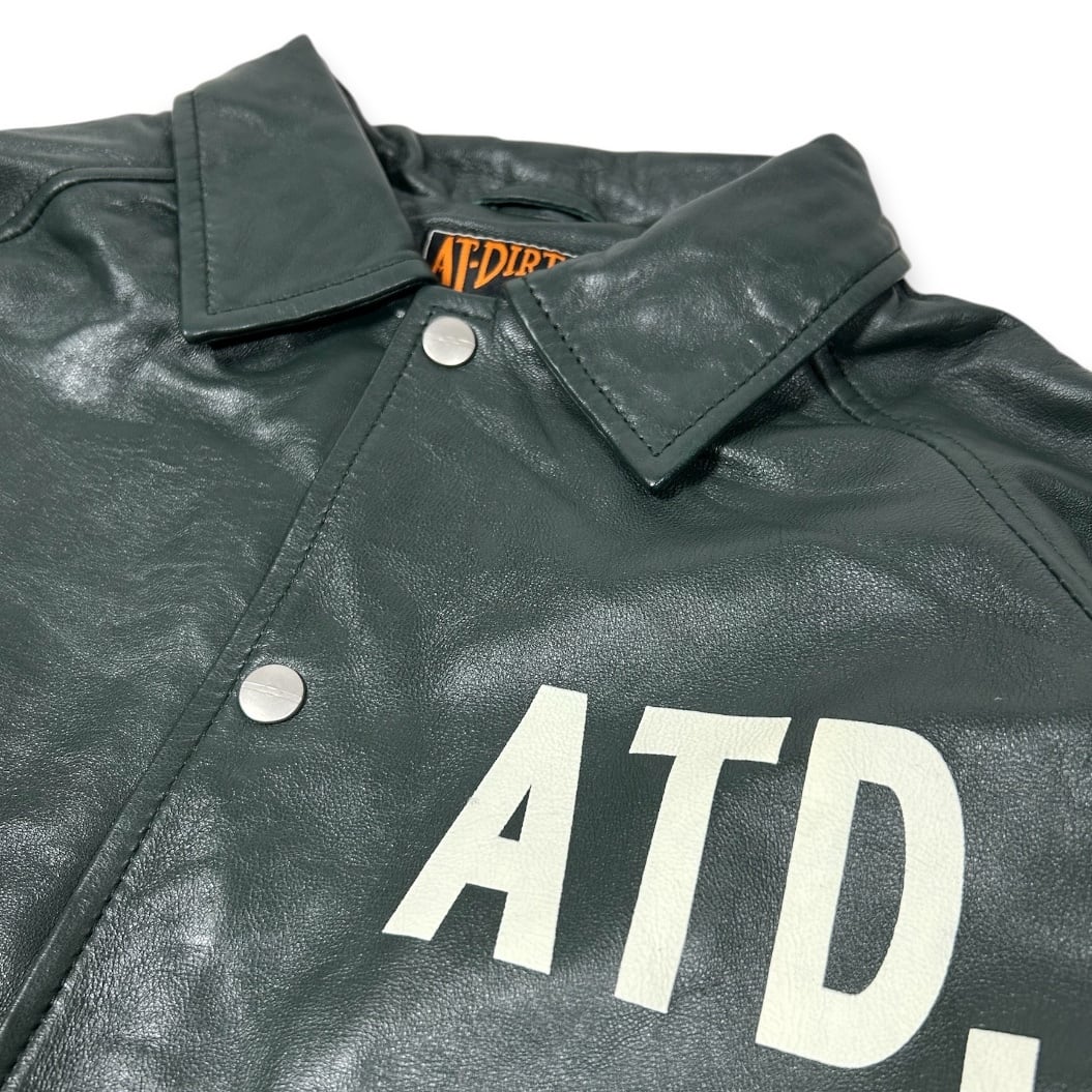 再入荷！レザーコーチ コーチジャケット AT-DIRTY アットダーティー