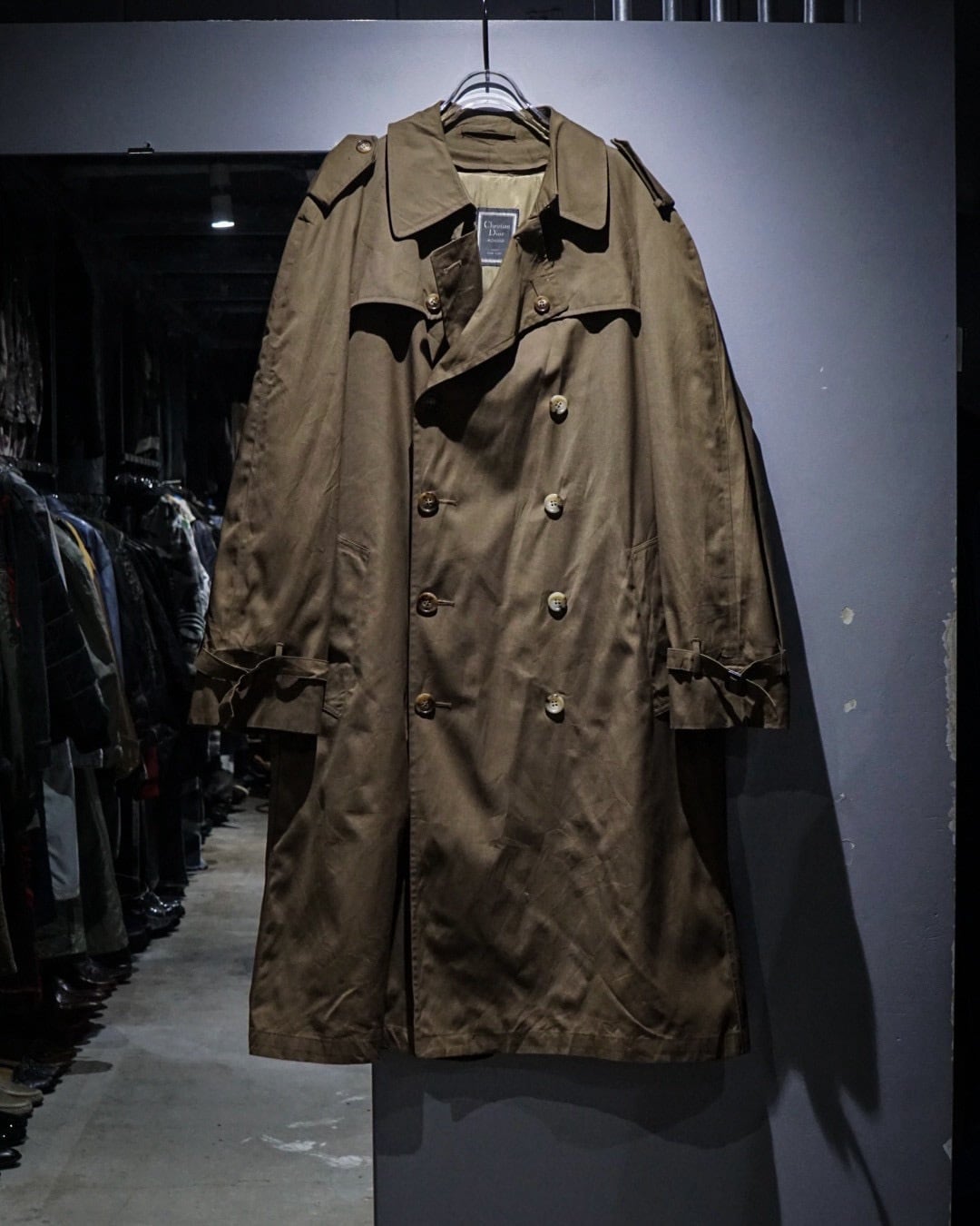 Dior ヴィンテージ ロングコート add (C) vintage】“Christian Dior” 