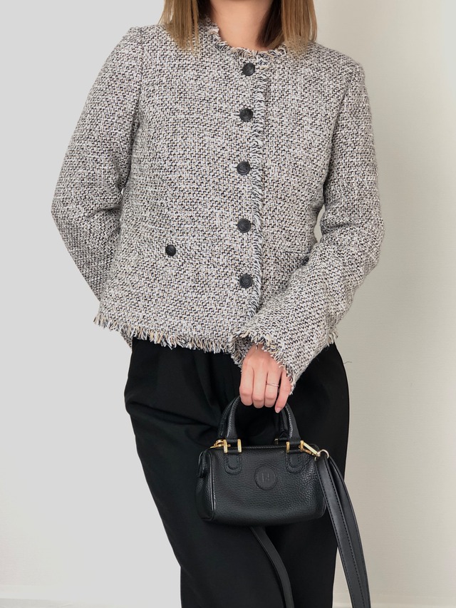 FENDI フェンディ ショルダーバッグ ブラック FFロゴ レザー 2WAY vintage ヴィンテージ オールド h8ka2h