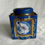 紅茶缶　青缶　Victorian Tea Set Amoret Tanner Collection　 12otdw5