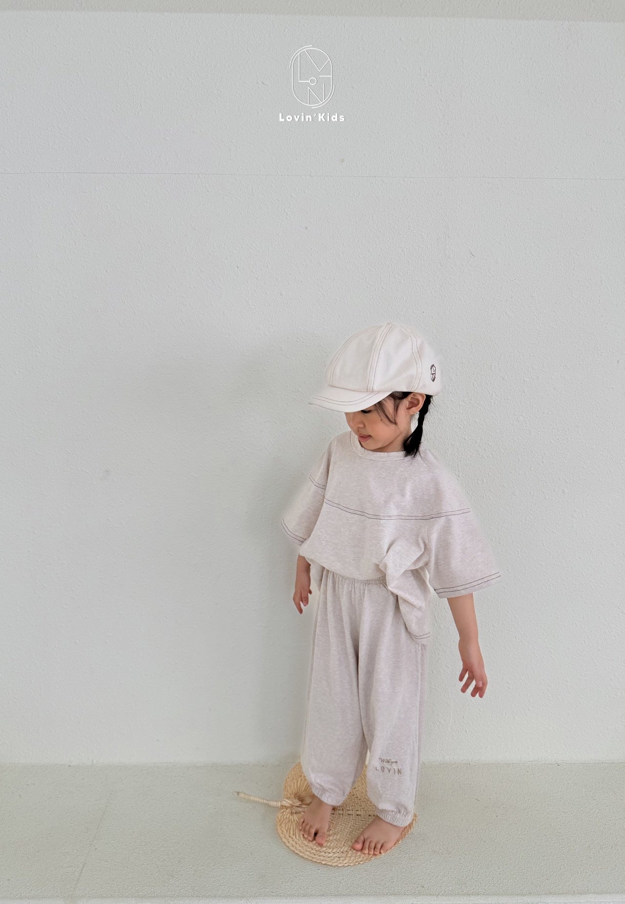 [Lovin' Kids] Stitch Tee / [러빈] 스티치티