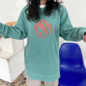 front stitch oversize pullover sweat_LNF_092