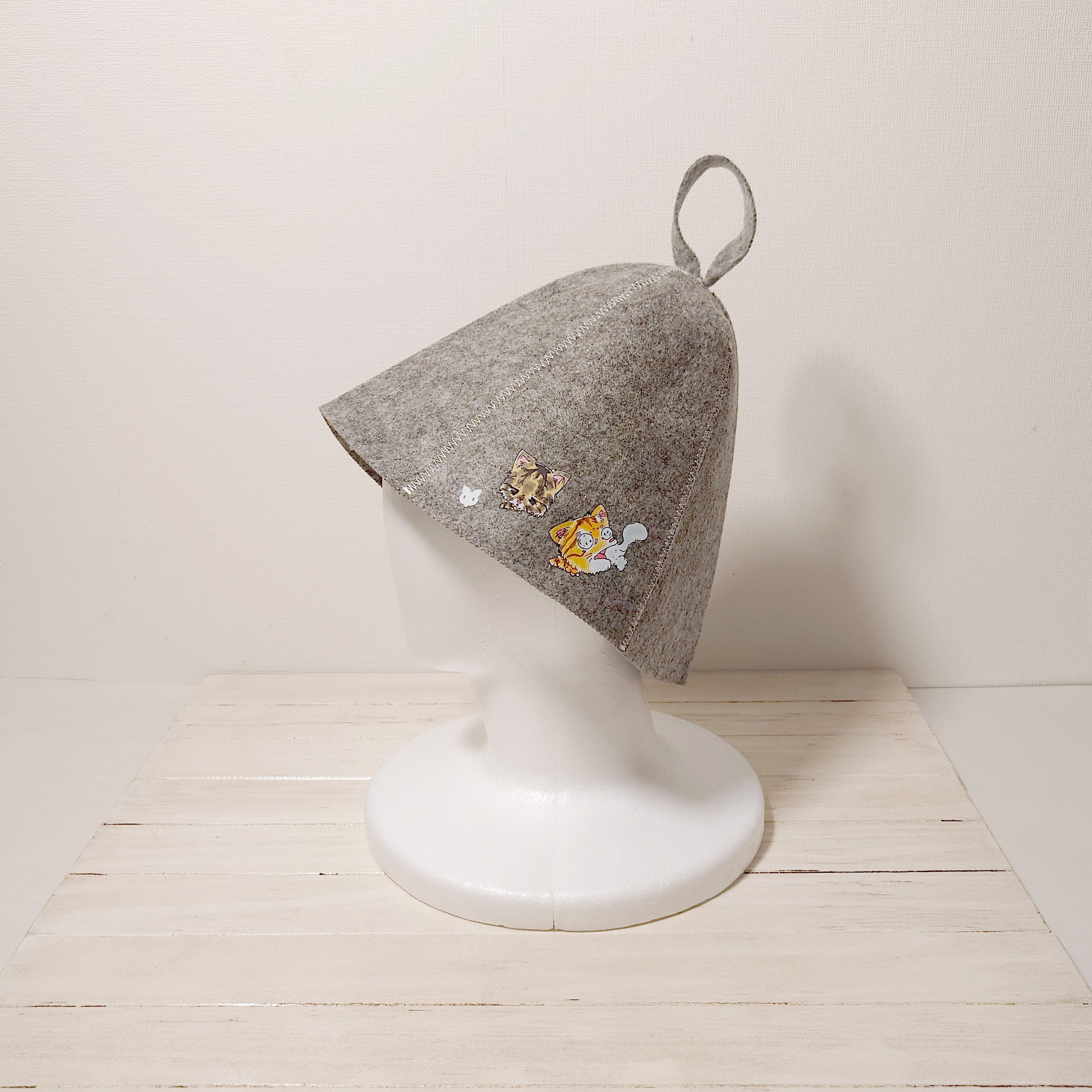 それでもサ吉は負けたくないサウナハット