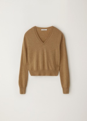 [NOTHING WRITTEN] Hany cashmere knit (Camel) 正規品 韓国ブランド 韓国通販 韓国代行 韓国ファッション ナッシングリトゥン 日本 店舗