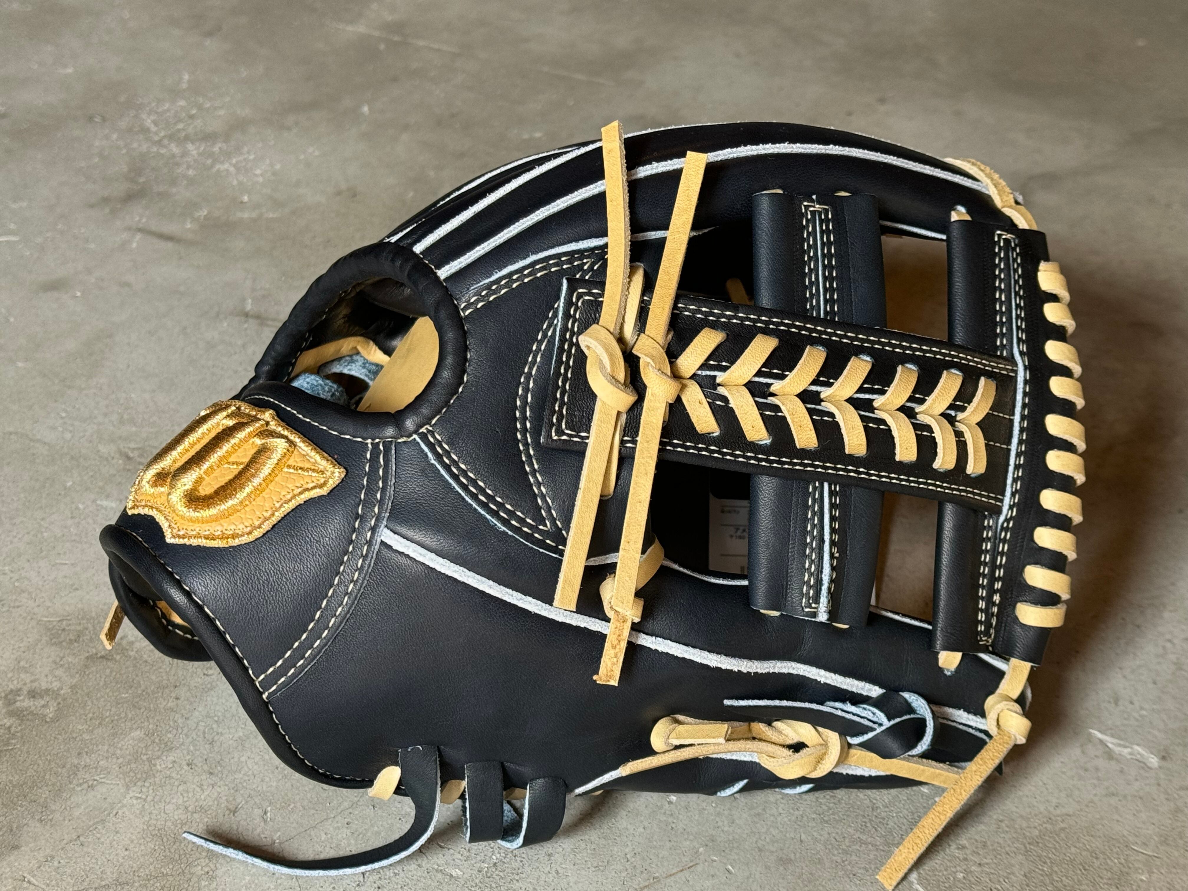 2024AWモデル【Wilson】硬式用グローブ D5型 ［Wilson中村氏］直伝 
